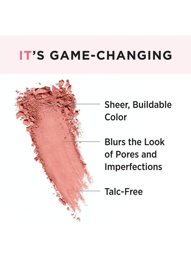 Bye Bye Pores Blush, Naturally Pretty - Sheer, Buildable Color - Diffuses The Look Of Pores & Imperfections - With Silk, Hydrolyzed Collagen, Peptides & Antioxidants - 0.192 Oz