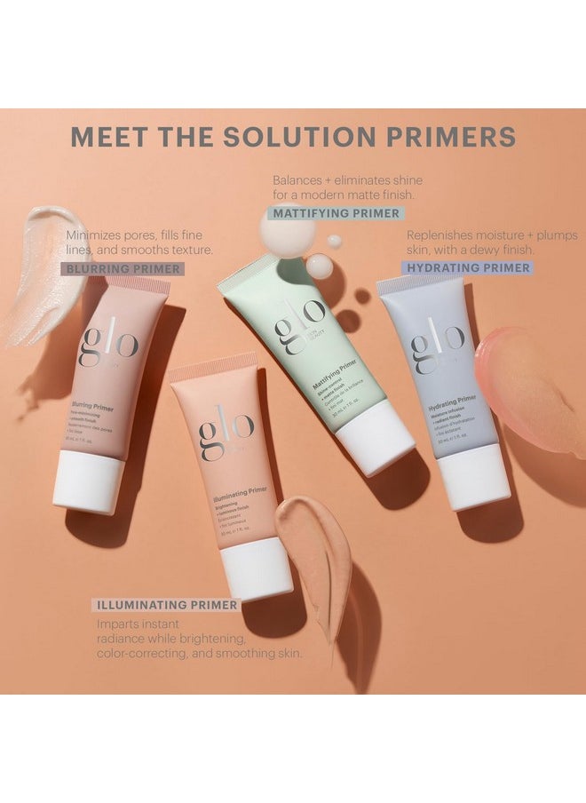 Illuminating Primer With Vitamin C - Brighten & Correct Skin Tone For Smoother Makeup Application, Radiant Glass Skin Finish, For All Skin Types