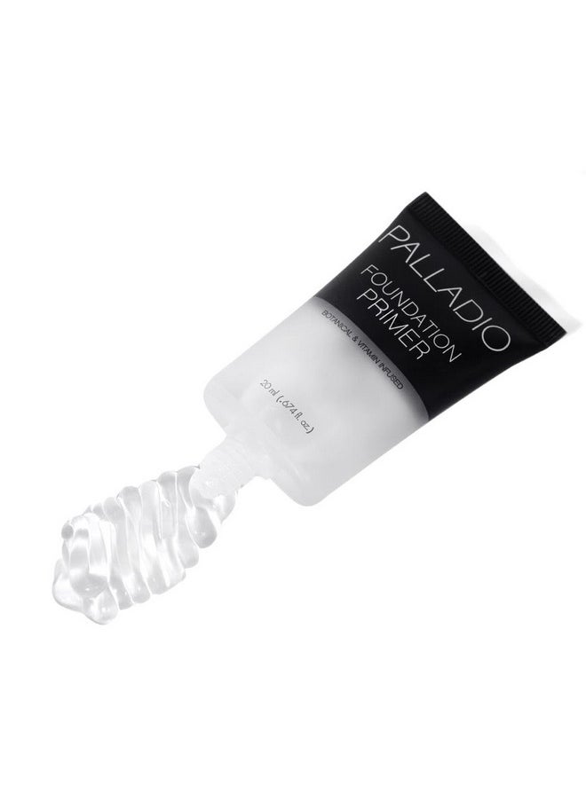 Foundation Primer, Lightweight And Velvety Primer With Aloe Vera And Chamomile, Wear Alone Or As Foundation Base, Minimizes Fine Lines And Pores, Helps Makeup Last Longer, 0.674 Oz