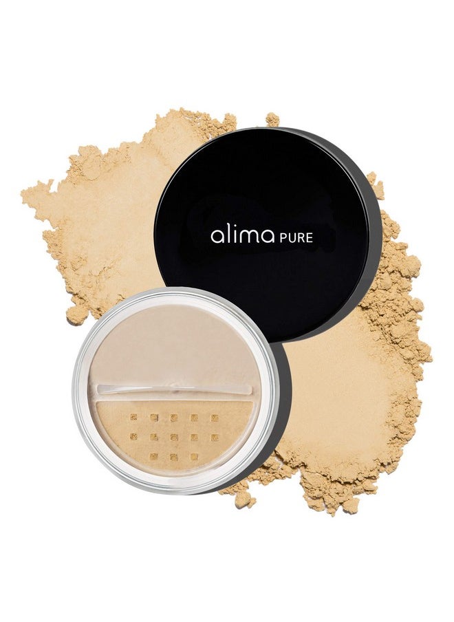 Satin Matte Foundation Loose Mineral Powder Foundation, Loose Powder Makeup Oil Free Talc Free Powder, Natural Makeup Mineral Foundation Full Coverage Natural Foundation Powder .15 Oz/4.5G