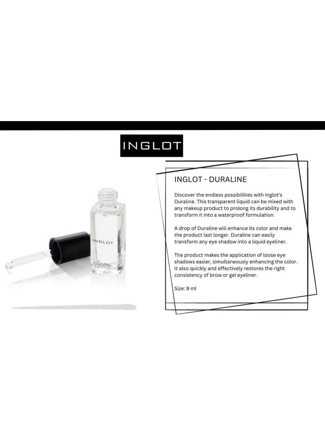 Auty Box Inglot Bundle - Duraline, Amc Eyeliner Gel 77 And Amc Eyeliner Gel 90 (3-Piece)