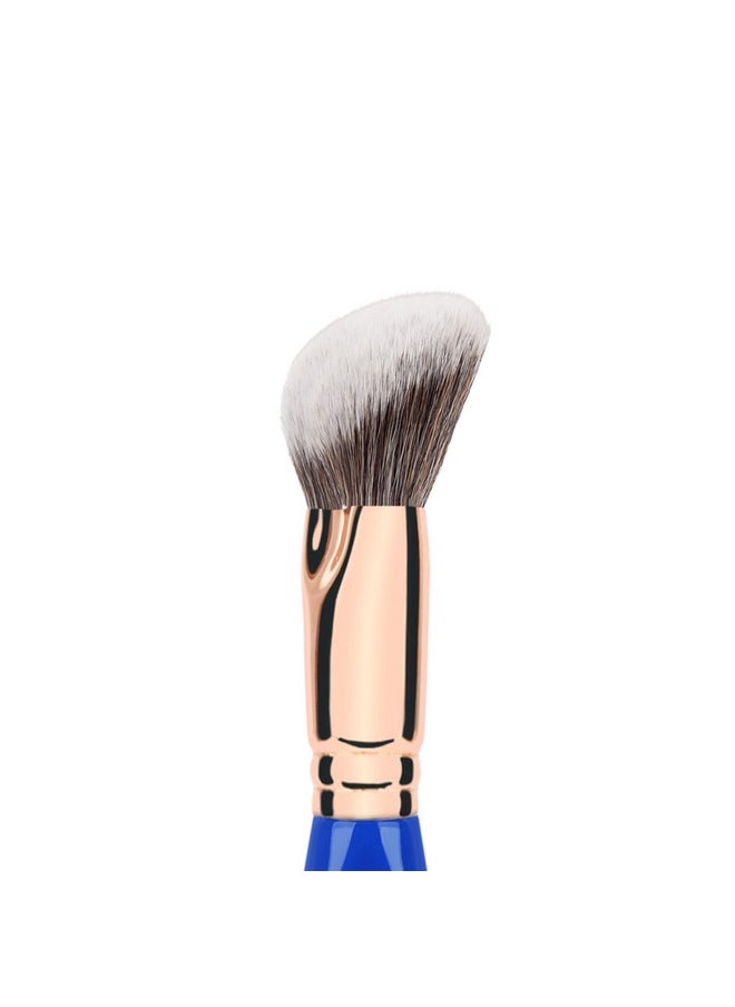 Professional Makeup Brush - Golden Triangle 968 Bdhd Phase Ii - With All Vegan And Soft Synthetic Fibers, For Versatile Application & Blending (Blue, 1Pc)