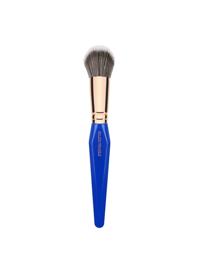 Professional Makeup Brush - Golden Triangle 968 Bdhd Phase Ii - With All Vegan And Soft Synthetic Fibers, For Versatile Application & Blending (Blue, 1Pc)