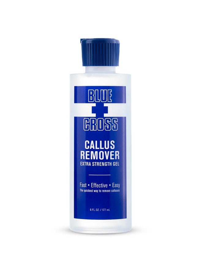 Callus Remover Gel For Feet Or Heel, Extra Strength Professional Nail Care, File, Shaver, Scrubber & Pumice Stone Alternative For At Home Manicure/Pedicure Results, 6Oz