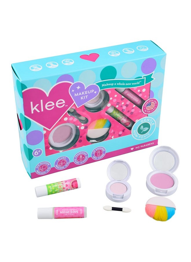 Luna Star Klee Mineral Makeup Kit. Gentle And Non-Toxic. Kid-Friendly. Made In Usa. (Scoop Of Joy)