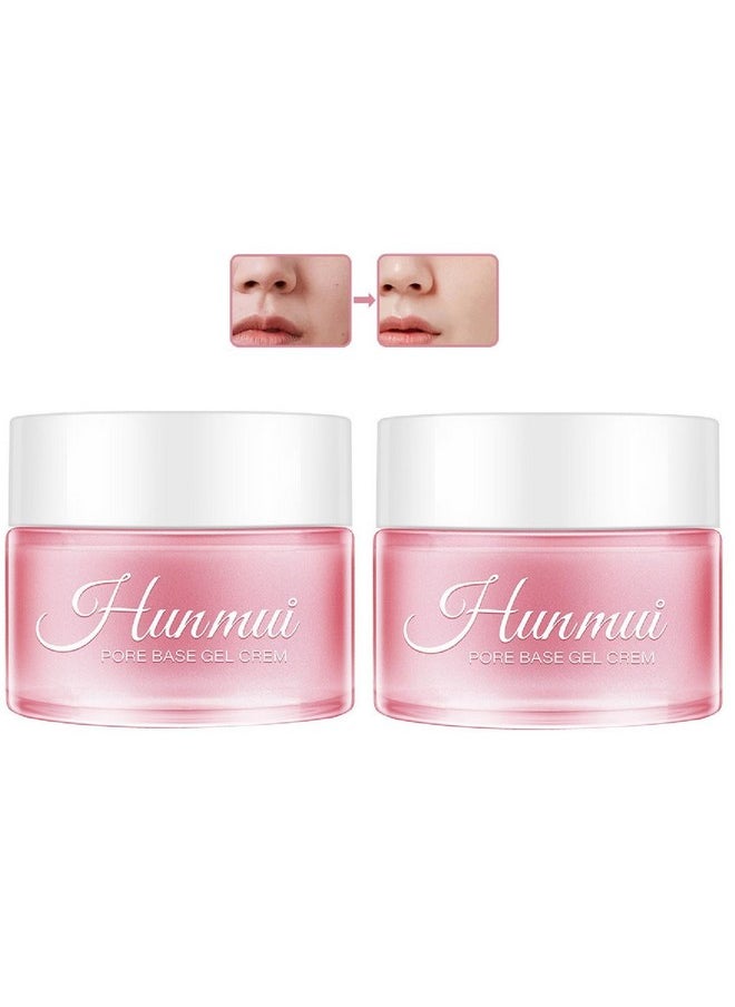 2 Pack Magical Perfecting Base Face Primer Under Foundation Pore Shrink Cream, Isolation Concealer Cream Invisible Pore, Cover Acne Marks/Shrink Pores/Lift Firming/Oil Control(30G)