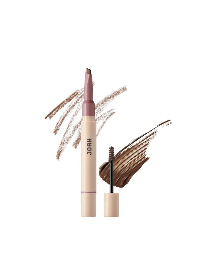 Brow Down To Me Dual Brow Pencil And Gel, Ash Brown