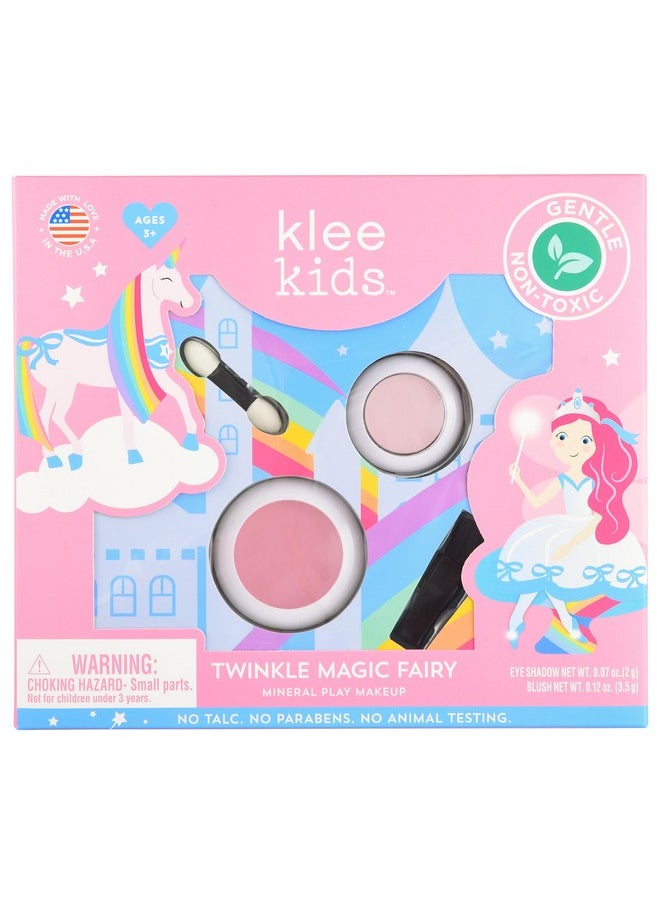 Luna Star Klee Kids Mini Play Makeup Kit. Gentle And Non-Toxic. Kid-Friendly. Made In Usa. (Twinkle Magic Fairy)