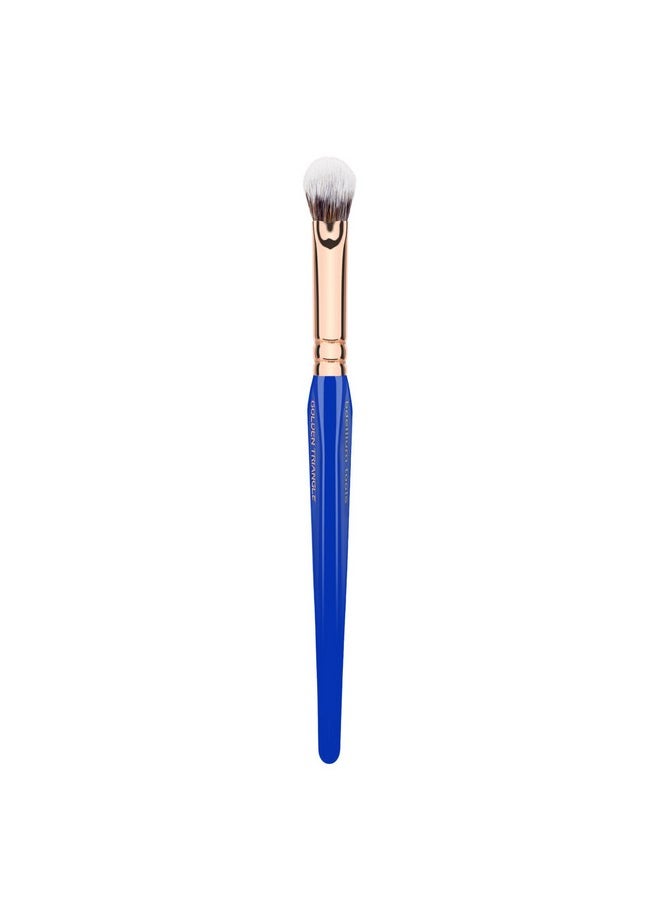 Professional Makeup Brush - Golden Triangle Series 788 Bdhd Phase Iii - With All Vegan And Soft Synthetic Fibers, For Blend & Soften (Blue, 1Pc)