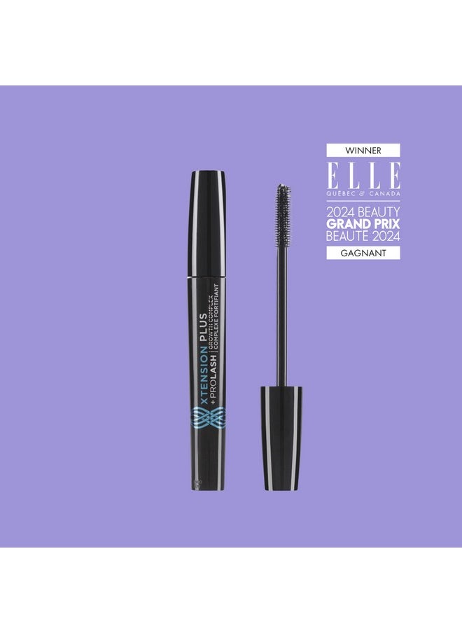 Xtension Plus + Pro Lash Growth Complex Mascara, Black, 1 Tube