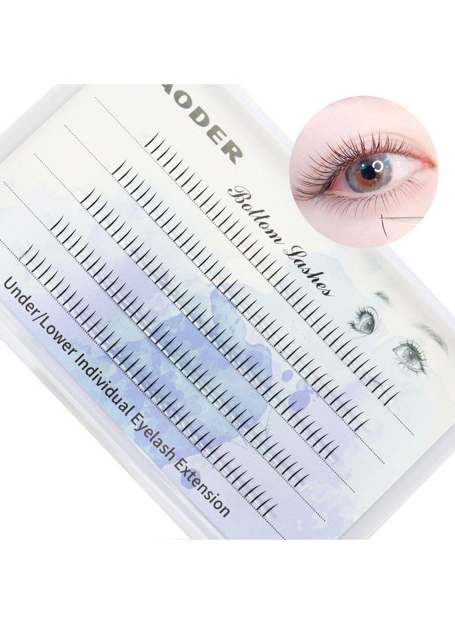 Lash Clusters Bottom Lash Extension Natural Lower Diy Eyelash Extension With Clear Band Soft Light Under Eye Individua Lashes Pack (Bottom Lashes Fairy)