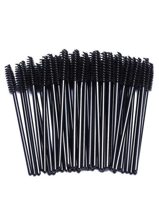 100 Pcs Disposable Eyelash Spoolies Brush Mascara Applicator Lash Wand Lashes Brush Eyebrow Spooly For Extension