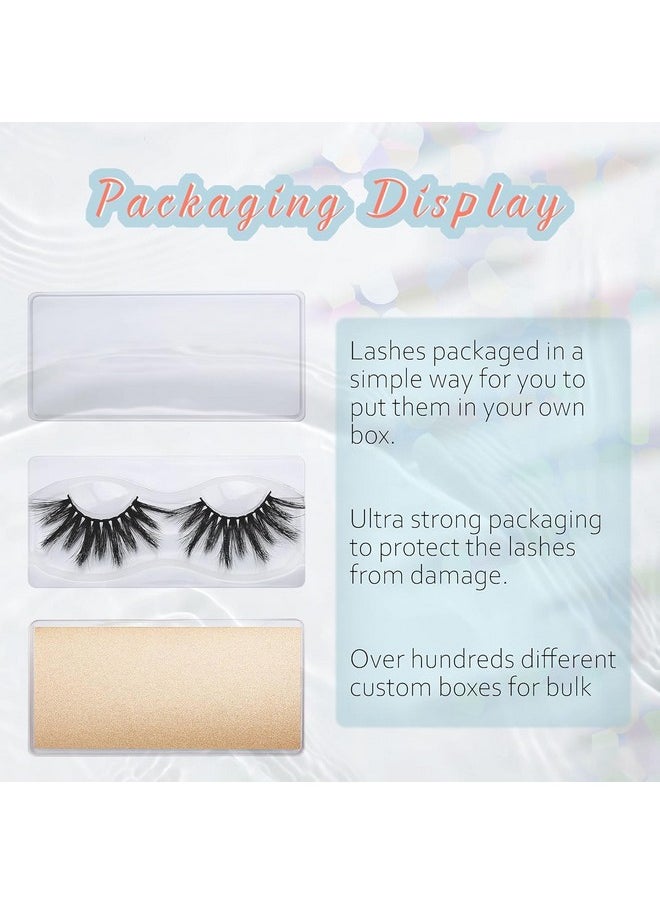 Wholesale 25Mm Faux Mink Lashes, 50 Pairs 10 Styles, Bulk Long Dramatic 6D Fake Eyelashes Strip Volume Lashes, Synthetic False Eyelashes