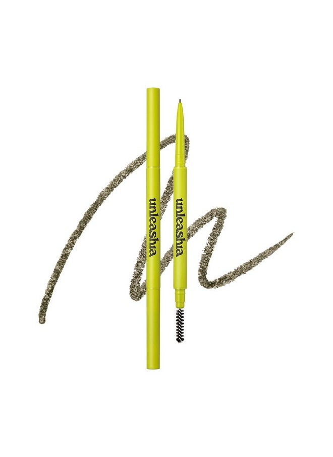 A] Shaper Defining Eyebrow Fixer & Pencil (Pencil No1. Oatmeal Brown)