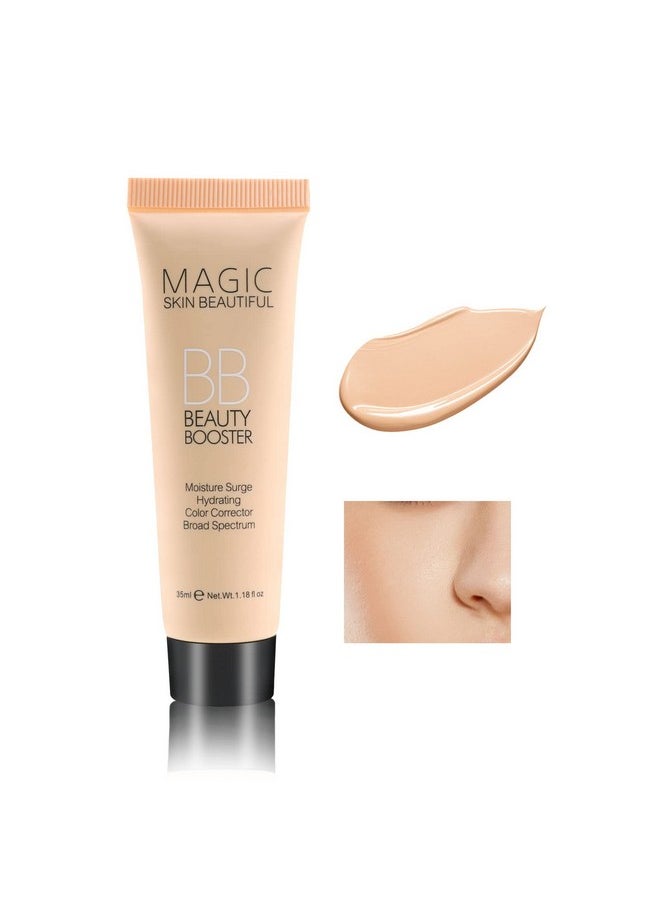 Hydrating Bb Cream, Full-Coverage Foundation&Concealer, Color Correcting Cream, Tinted Moisturizer Bb Cream For All Skin Types - Evens Skin Tone