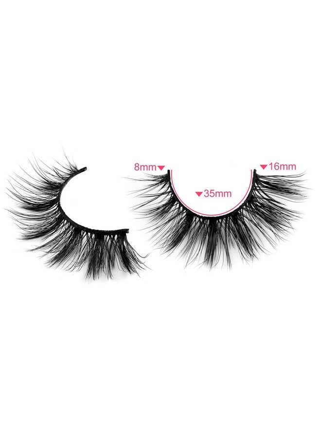 Elashes Wispy Lashes Natural Look Eye Lashes Cat Eye Fake Eyelashes C Curl False Lashes Fluffy Handmade Light Volume Eyelashes 14 Pairs Pack By Zanlufly