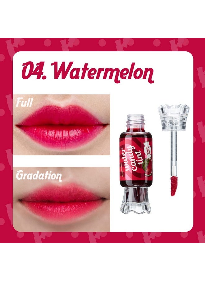 Saemmul Water Candy Tint #5 Watermelon - High Pigment Long Lasting Lip Stain Juicy Fruity Vivid Colors - Transfer Proof, Weightless & Smudge Proof, 0.3 Fl.Oz.