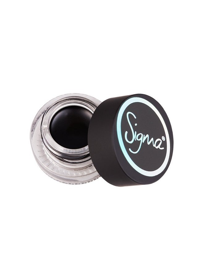 Gel Eyeliner - Wicked - Blackest Black Matte - 8 Hour Wear - Water & Fade Resistant Formula - Glides On Easily, Smudge Proof Eyeliner - Gel Eyeliner For Cateye Winged Eye Liner - 0.07 Oz