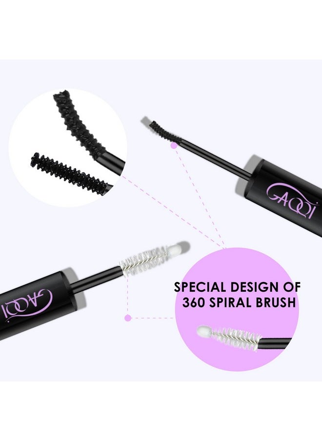 Lash Cluster Glue Lash Bond And Seal Waterproof, Long Lasting Bond And Seal Lash Glue For Cluster Lashes Diy At Home,72H+ Lash Glue For Eyelash Clusters(5Ml Black Bond+5Ml Clear Seal)
