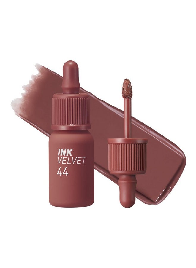 Ink The Velvet Lip Tint - High Pigment Color, Longwear, Weightless, Not Animal Tested, Gluten-Free, Paraben-Free (044 Chestnut Nude)