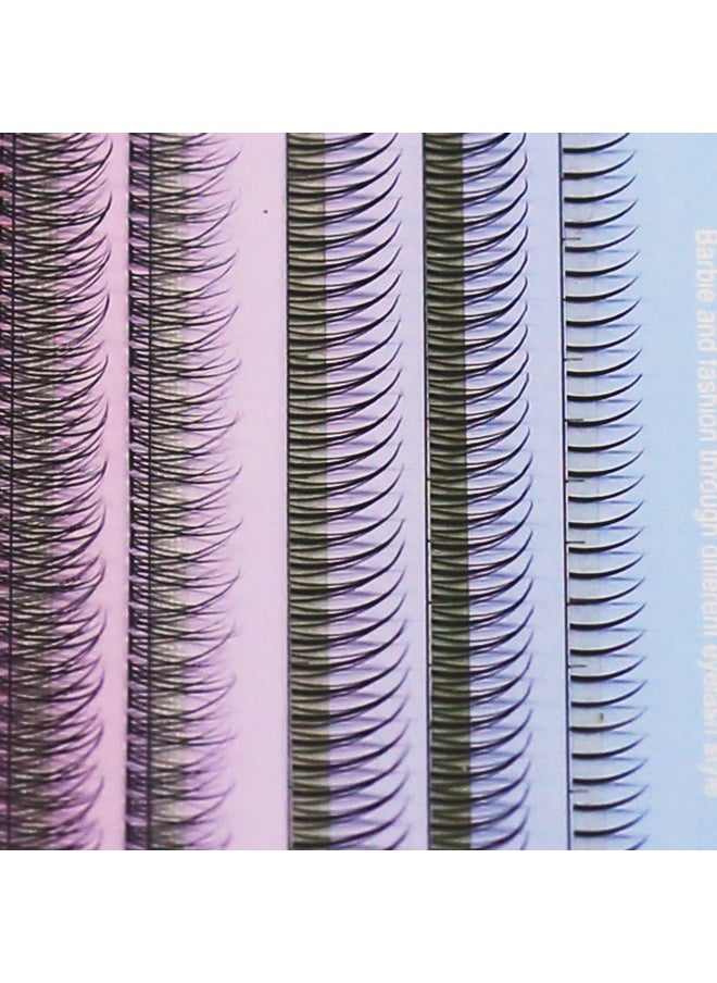 Bluesmurfs Individual Fairy Eyelashes Extensions Fluffy Diy Cute Eye Cluster Eyelashes Natural Faux Mink False Eye Lashes Multipack Of 170 Mini Individuals Fairy Lash Clusters (Include Bottom Lashes)