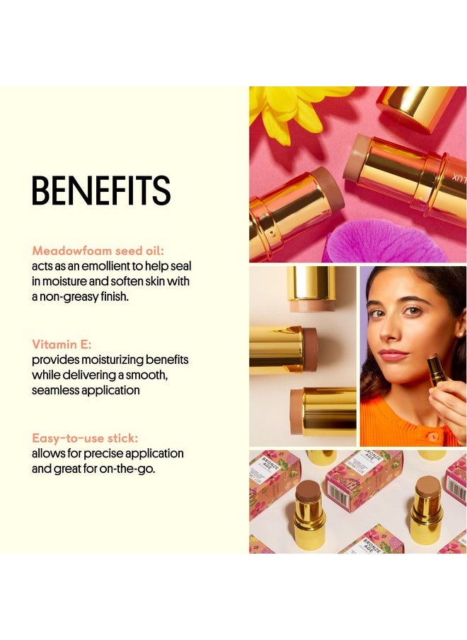 Bronze Age Bronzer Stick - Golden Touch, Cream Bronzer And Contour Stick, Hydrating Makeup Stick For Flawless, Smooth Skin, Vitamin E And Meadowfoam Seed Oil Face Makeup, Easy To Use Bronzer