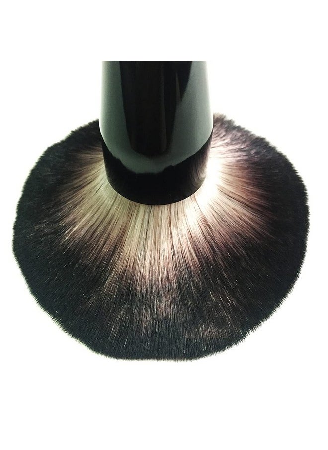 Large Size Luxurious Premium Kabuki Brush Mink Makeup Brushes Powder Brush Foundation Brush Blush Brush Face Blender Brush Mineral Blending Buffing Brush Multi-Function Cosmetics Tools Full