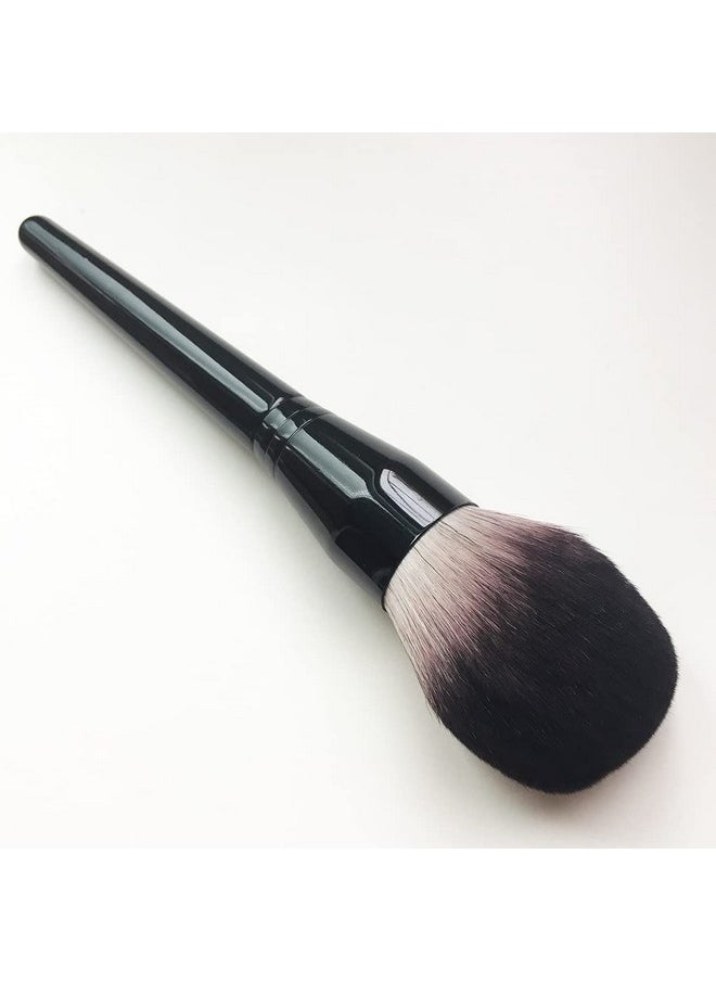 Large Size Luxurious Premium Kabuki Brush Mink Makeup Brushes Powder Brush Foundation Brush Blush Brush Face Blender Brush Mineral Blending Buffing Brush Multi-Function Cosmetics Tools Full