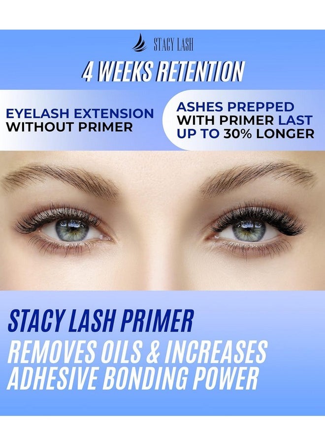 Tension Primer/Cleanser (1.35Fl. Oz/40Ml) Stacy Lash/Protein Oil Remover/Increase Adhesive Bonding Power Retention/Pretreatment For Individual Semi Permanent Extensions Gl