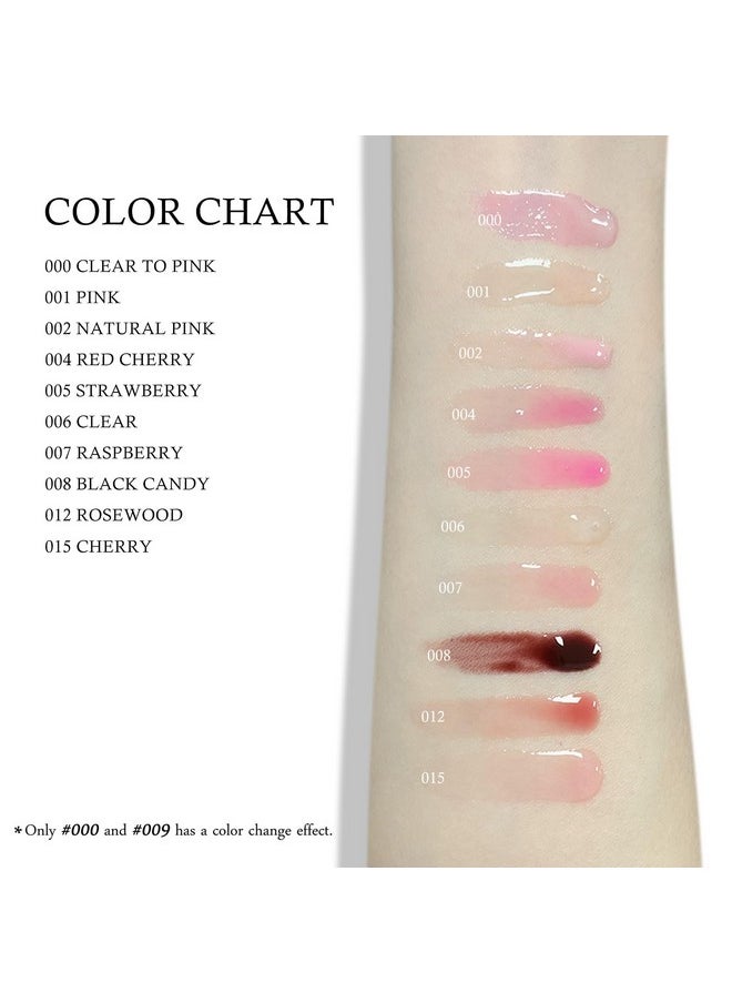 Hydrating Lip Glow Oil, Color Changing Tint, Moisturizing Lip Oil, Glossy Transparent Plumping Lip Gloss, Tinted Lip Oil For Lip Care And Dry Lips-Pearl Shimmer