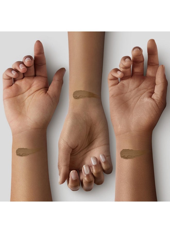 Contour Beauty Wand, Liquid Face Concealer Contouring With Cushion Applicator, High Coverage Natural Matte Finish, Lightweight Blendable Super Silky Cream Contour Stick-Medium