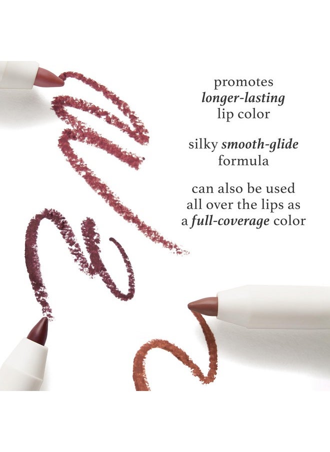 With A Trace Retractable Creamy Long-Lasting Lip Liner, Velvet Mauve