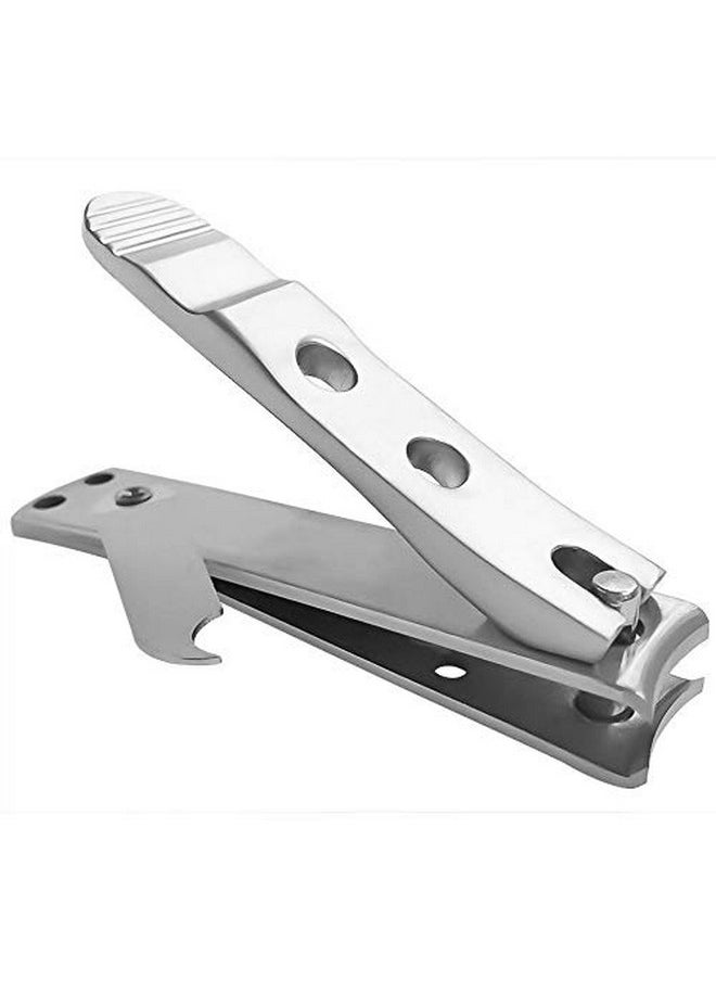 Whs-440L Heavy Duty, Curved Blade, Wide Jaw Toenail Clippers For Thick Nails, Large Nail Clippers For Men, Seniors, Women, Nail Clipper With File