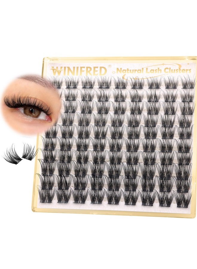 Wispy Lash Clusters Natural Look Individual Lashes C Curl Cluster Eyelash Extensions 10-16Mm Diy Eyelash Clusters Natural Lash Extension Waterproof Lashes Clusters