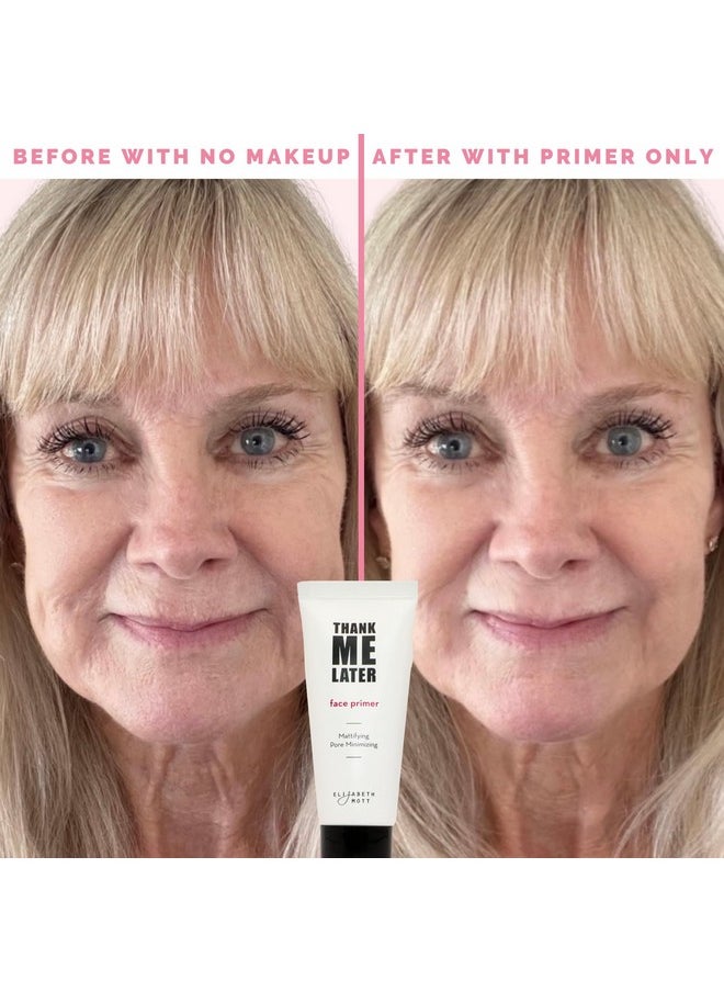 Thank Me Later Eye & Face Matte Primer With A Long-Lasting Makeup Gripping Formula, Shine & Oil Control, Pore Minimizer, Hides Wrinkles, Prevent Creasing For All-Day Eye Wear-10G & 30G