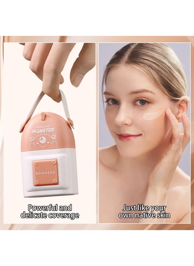 Concealer Moisturizing Gradient Foundation, Lightness Oil Control Long Lasting Waterproof Full Coverage Color Correcting Foundation