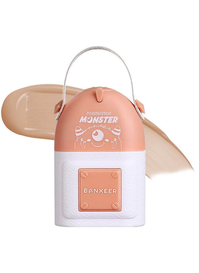 Concealer Moisturizing Gradient Foundation, Lightness Oil Control Long Lasting Waterproof Full Coverage Color Correcting Foundation