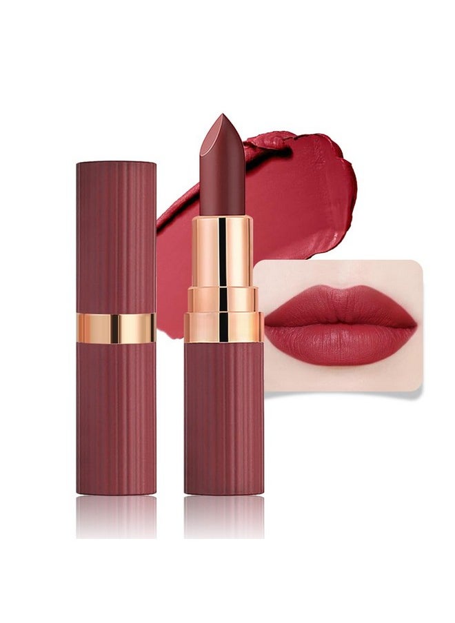 Nude Lipstick Matte Sets,Light To Dark Velvet Lipstick For Women Long Lasting Waterproof 24 Hours Lip Stick Lip Stain Makeup Gift Sets,Labiales Mate 24 Horas Originales