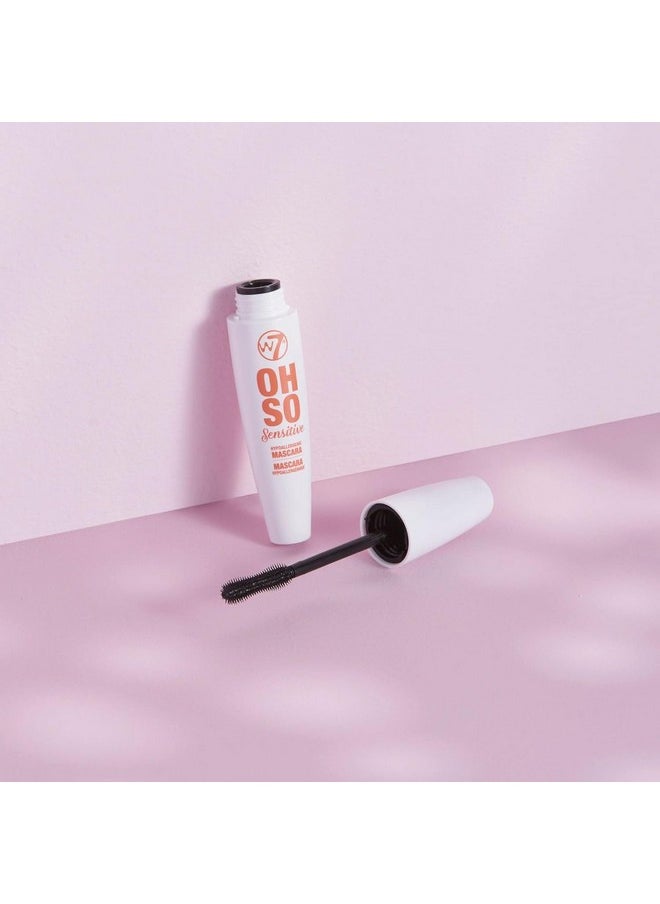 Oh So Sensitive Hypoallergenic Mascara - Black Mascara For Sensitive Eyes With Vitamin E - Vegan - 2 Pack