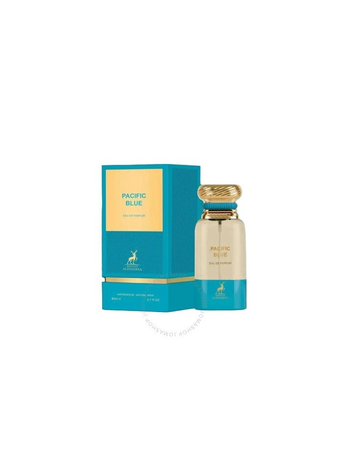 Maison Alhambra Pacific Blue Eau de Parfum Spray for Unisex, 2.7 oz