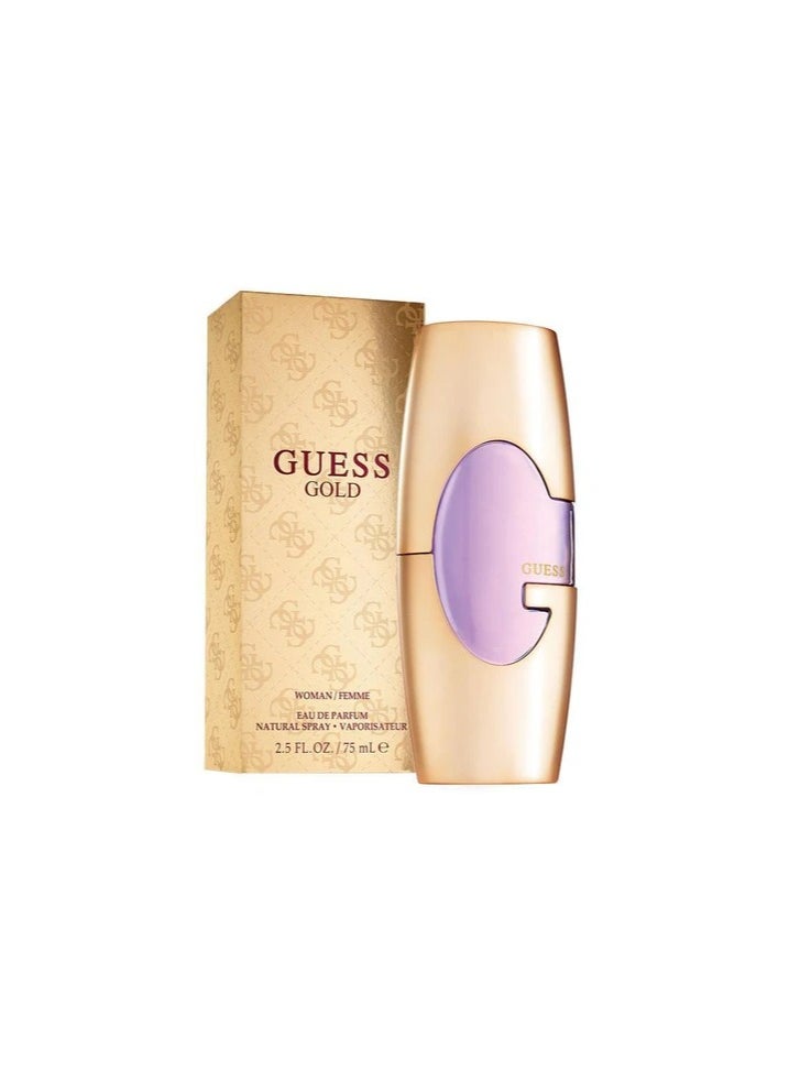 GUESS Gold Eau De Parfum Spray for Women - 75ml