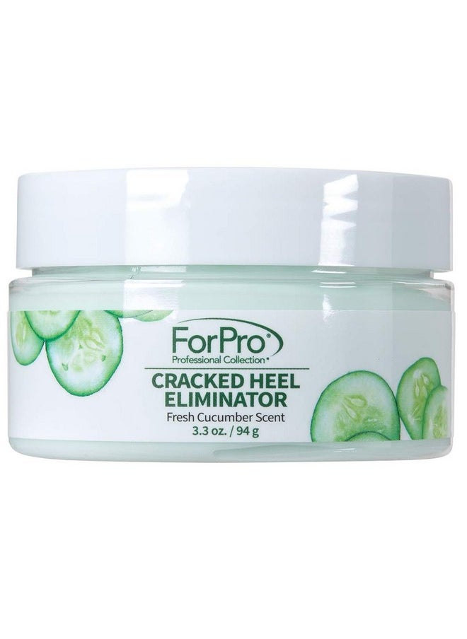 Cracked Heel Eliminator, Fresh Cucumber Scent, Intensive Repair Treatment For Rough, Dry & Cracked Heels, Reduces Calluses & Skin Build Up, 3.3 Oz.