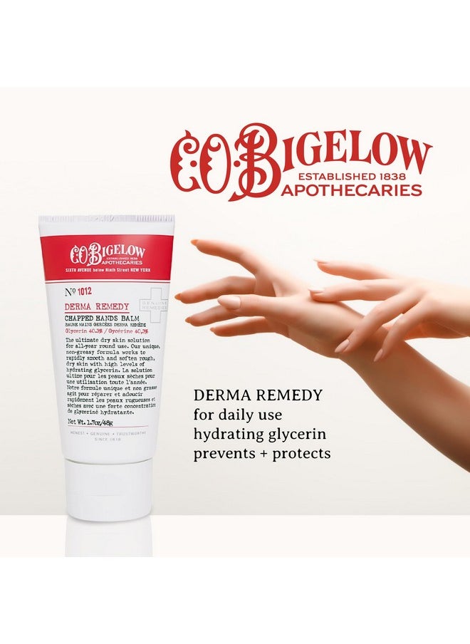 C.O. Bigelow Chapped Hands Balm, No. 1012 With Glycerin (40.3%) 1.7 Oz, Hand Lotion Cream For Women And Men To Soften Dry Cracked Skin