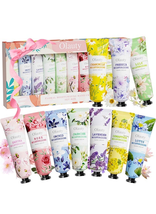 10 Pack Hand Cream Gifts Set For Women, Bulk Mini Hand Lotion Travel Size For Dry Cracked Hands, Moisturizing Hand Cream For Christmas Gifts, Stocking Stuffers, Thank You Gifts