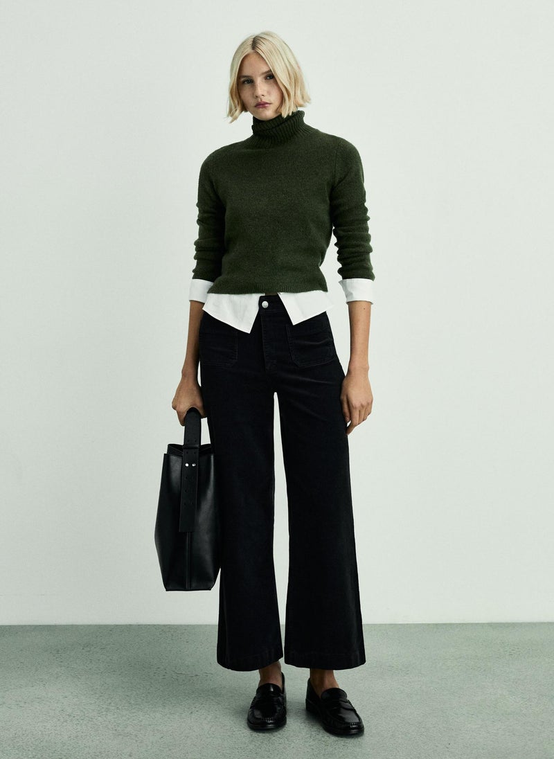 Catherin Culotte Corduroy Trousers