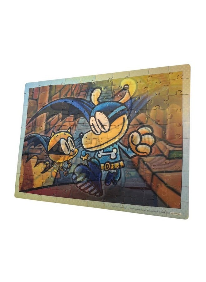 | Dog Man Adventures Lenticular 100 Piece Puzzle