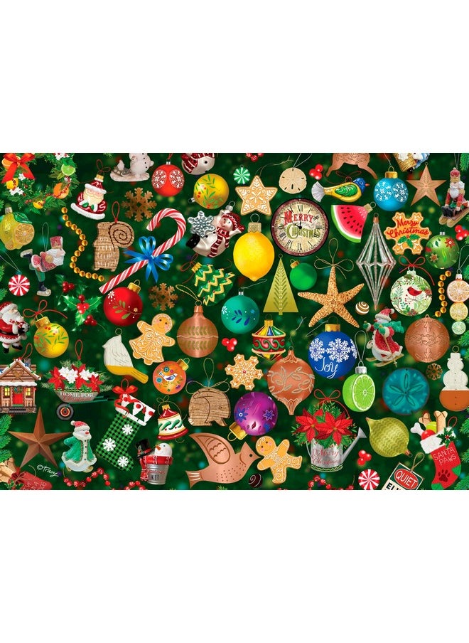 - Tracy Flickinger - Christmas Ornament Collection - 1000 Piece Jigsaw Puzzle