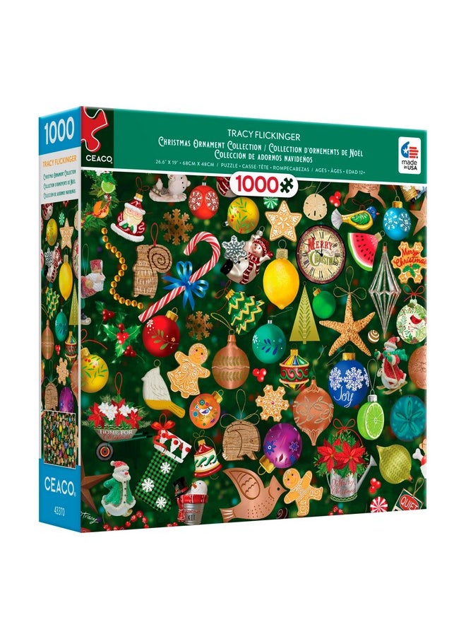 - Tracy Flickinger - Christmas Ornament Collection - 1000 Piece Jigsaw Puzzle