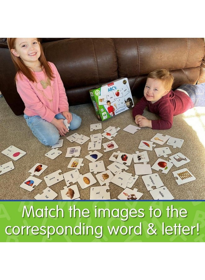: Match It! - Abcs - Abc Puzzle, Alphabet Puzzles For 2 Year Olds, Alphabet Puzzles For Kids Ages 3-5, Pre Kindergarten Learning Materials, Award Winning Educational Toys