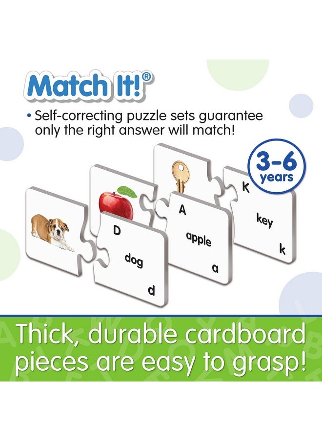 : Match It! - Abcs - Abc Puzzle, Alphabet Puzzles For 2 Year Olds, Alphabet Puzzles For Kids Ages 3-5, Pre Kindergarten Learning Materials, Award Winning Educational Toys